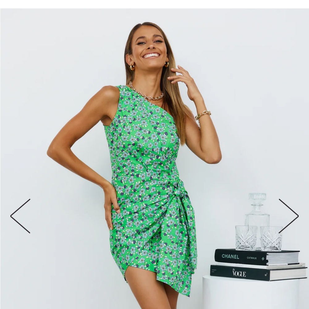 Hello Molly Rejuvenate dress in green
